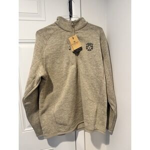 Stormtech Men's 1/4 Zip Oatmeal Sweatshirt Sonnenalp Vail Colorado XL NWT